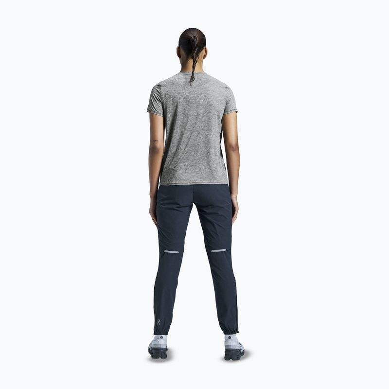 Maglietta da corsa da donna On Running Core-T grigio erica 3