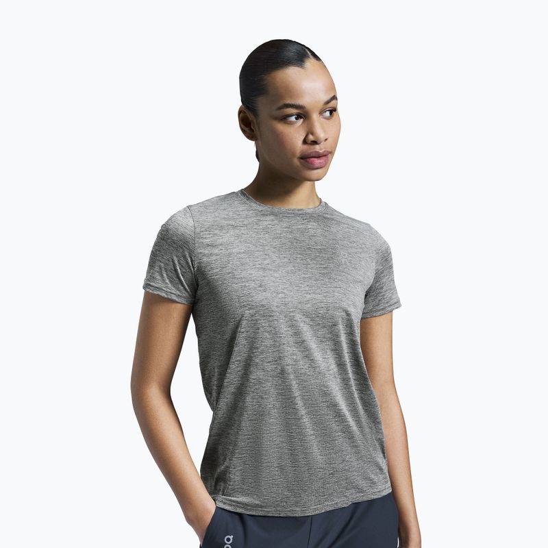 Maglietta da corsa da donna On Core-T grigio erica 5