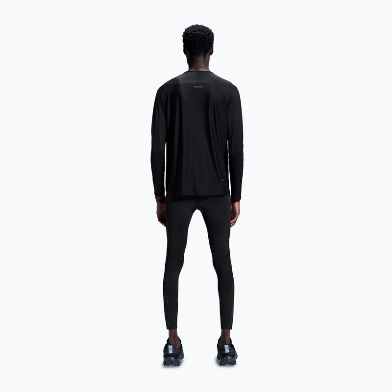 Leggings da corsa da uomo On Running Perf Winter Lumos nero 3