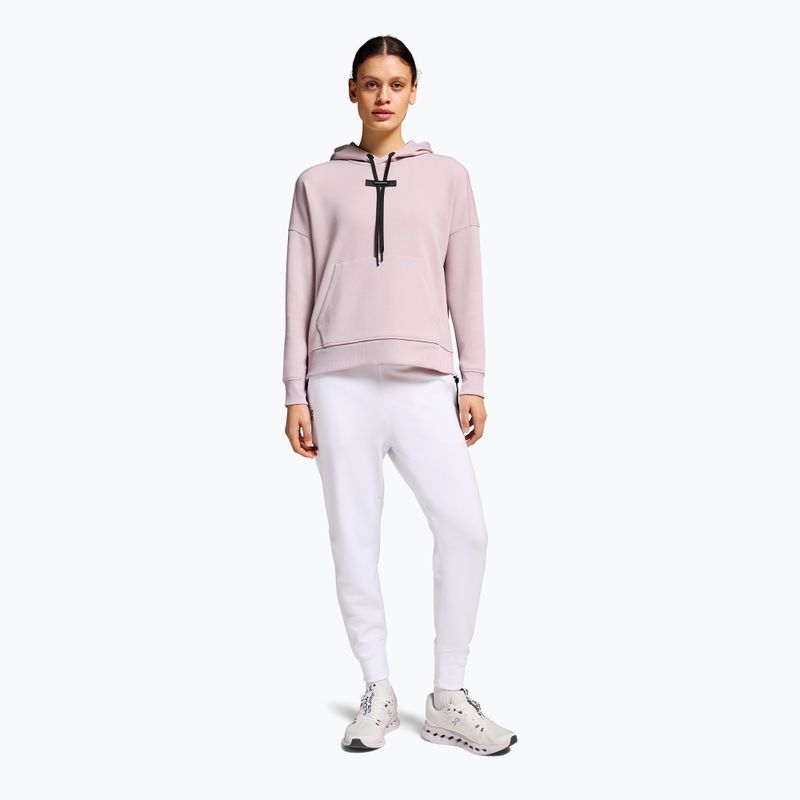 Pantaloni da allenamento da donna On Sweat bianco 2
