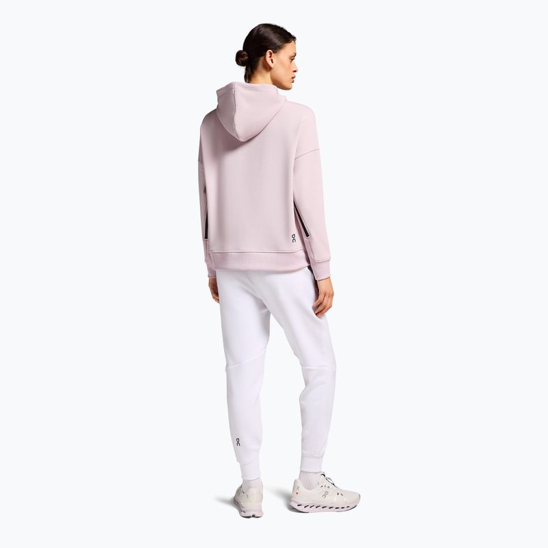 Pantaloni da allenamento da donna On Sweat bianco 3