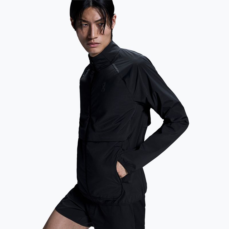 Giacca da corsa da uomo On Weather Inulated nero 7