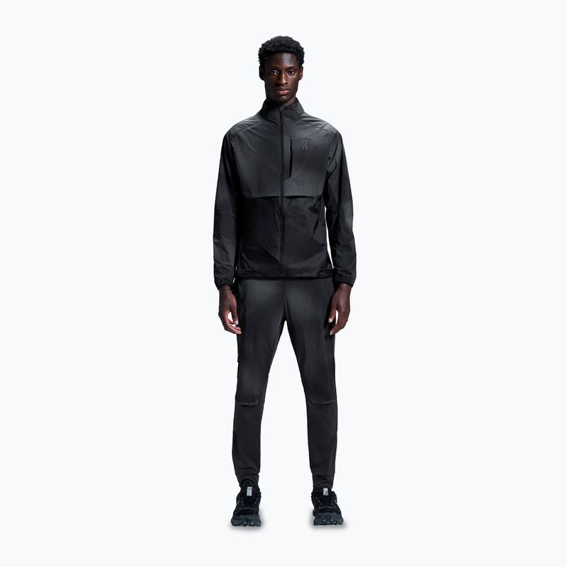 Pantaloni On Running Weather da uomo Lumos nero 2
