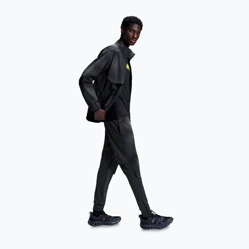Pantaloni On Running Weather da uomo Lumos nero 5