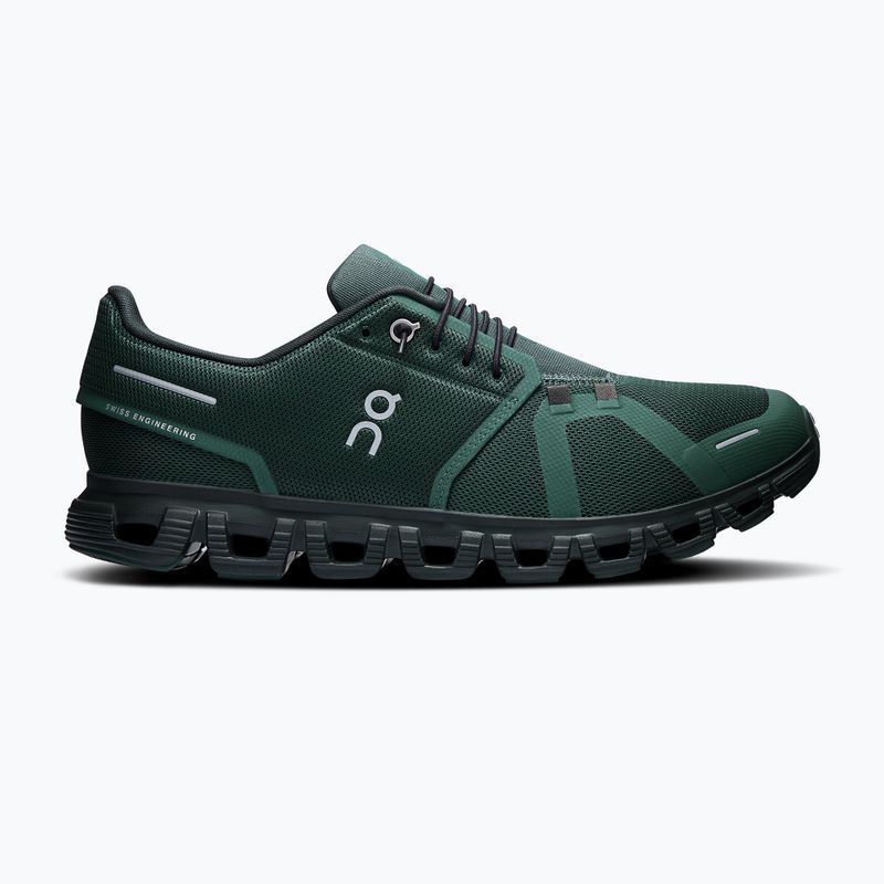 Scarpe On Running Cloud 6 evergreen/nero da uomo