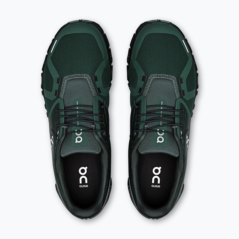 Scarpe On Running Cloud 6 evergreen/nero da uomo 4