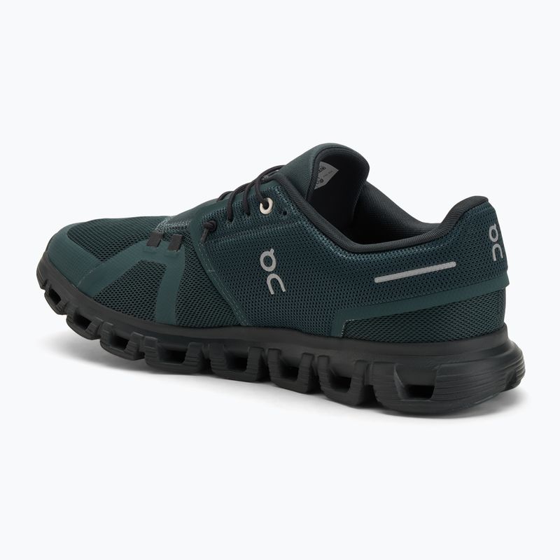 Scarpe On Running Cloud 6 evergreen/nero da uomo 3