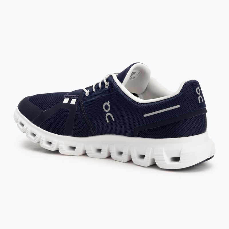 Scarpe On Cloud 6 da uomo mezzanotte/bianco 3