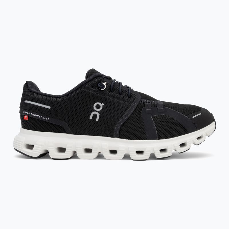 Scarpe da uomo On Running Cloud 6 nero/bianco 2