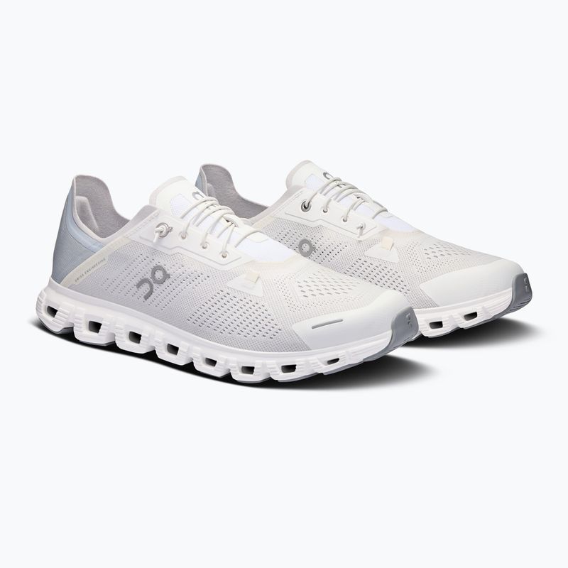 Scarpe On Running Cloud 6 Coast bianco/ghiaccio da uomo 3