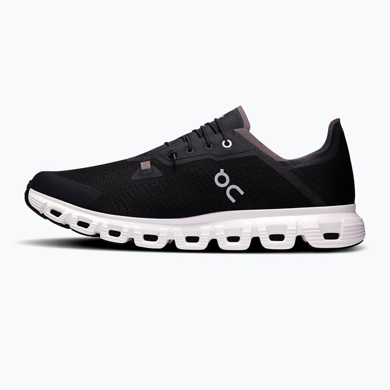 Scarpe da uomo On Running Cloud 6 Coast nero/bianco 2
