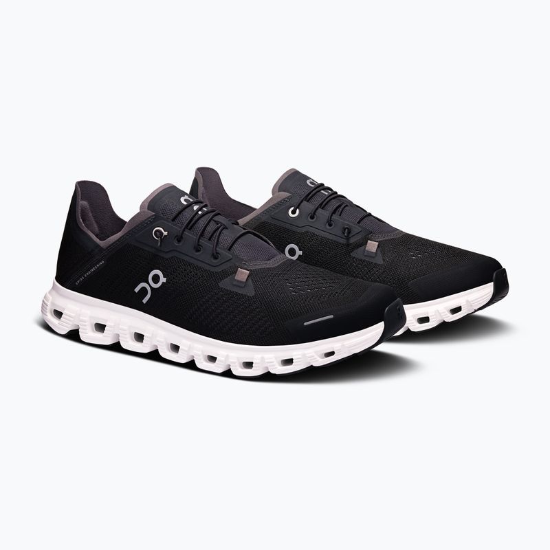 Scarpe da uomo On Running Cloud 6 Coast nero/bianco 3
