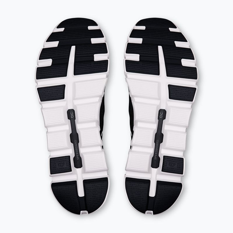 Scarpe da uomo On Running Cloud 6 Coast nero/bianco 5