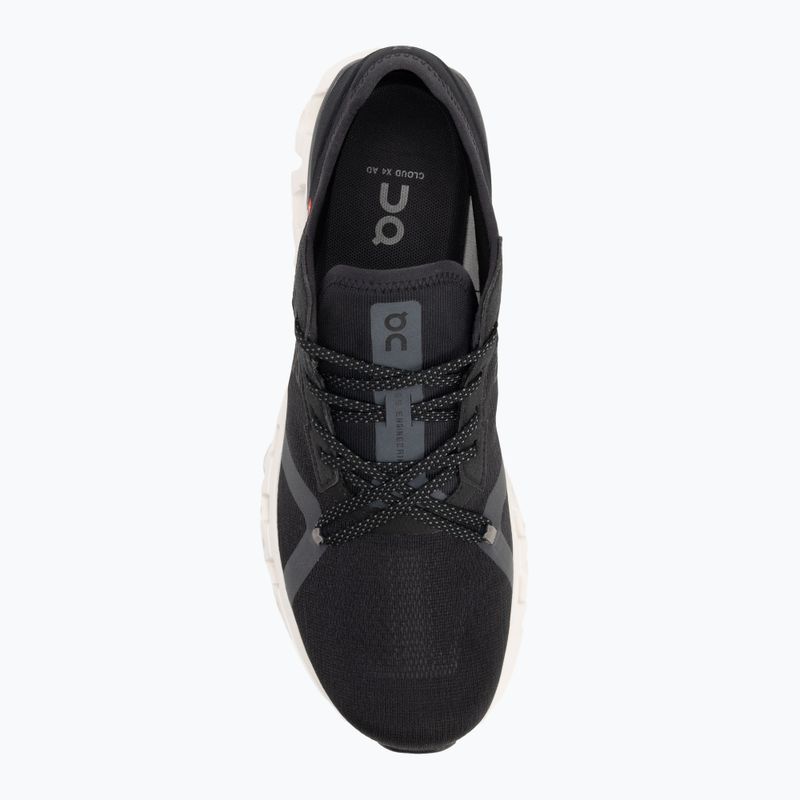 Scarpe da ginnastica da uomo On Running Cloud X 4 AD nero/asfalto 5