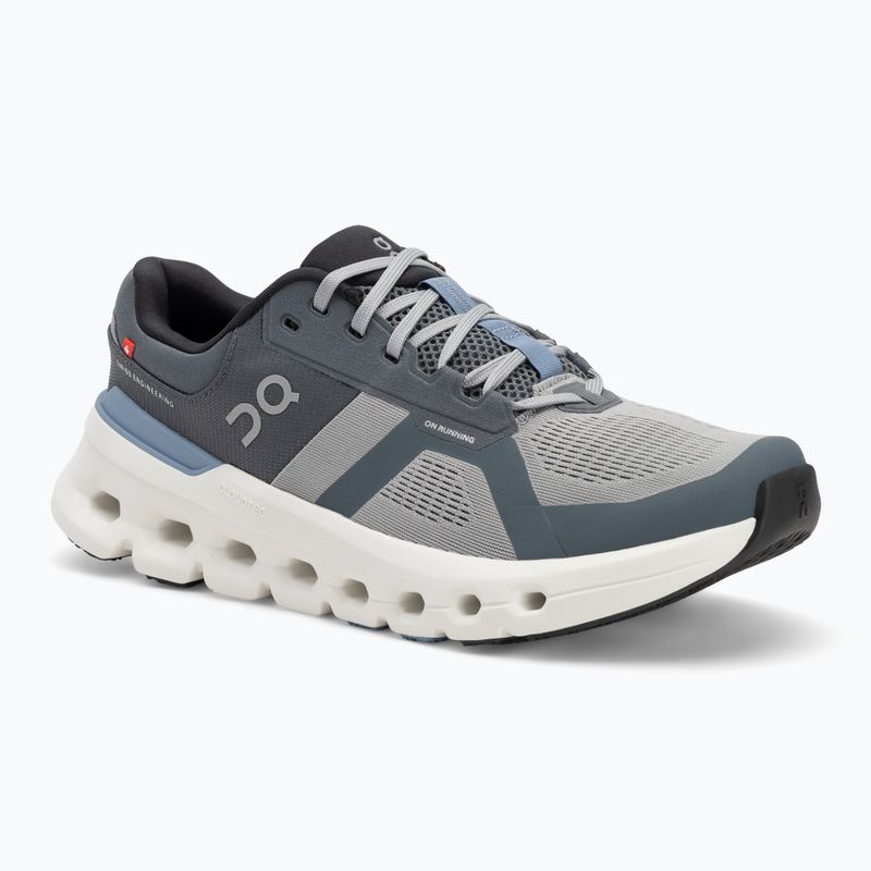 Scarpe da corsa On Running Cloudrunner 2 da uomo in lega/chambray
