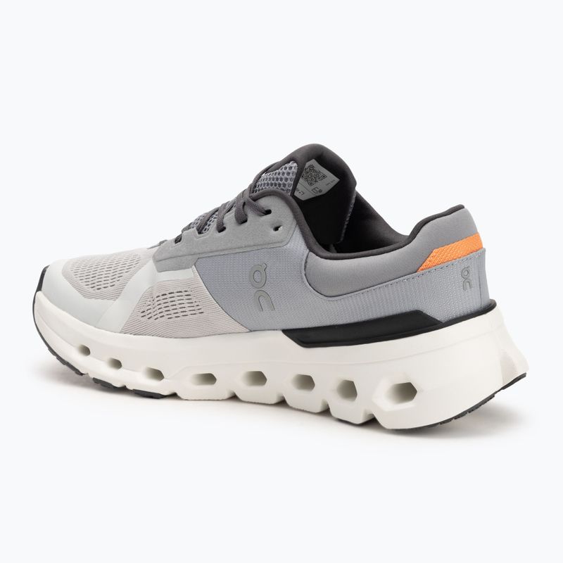 Scarpe da corsa da uomo On Cloudrunner 2 lupo/avorio 3