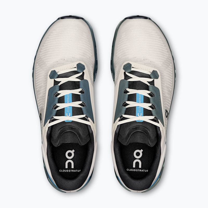 Scarpe da corsa On Running Cloudstratus 3 crema/orizzonte da uomo 4