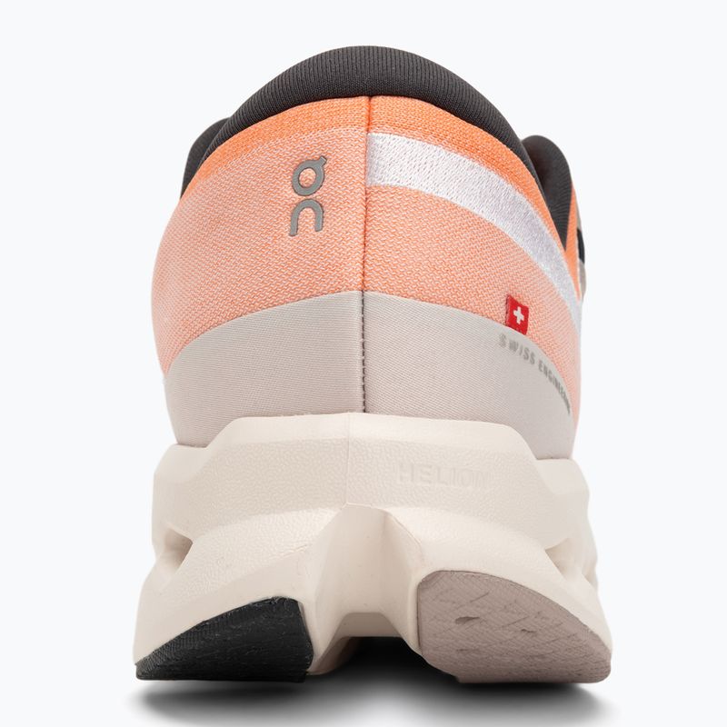 Scarpe da corsa On Cloudsurfer 2 da uomo, color mandarino/avorio 6