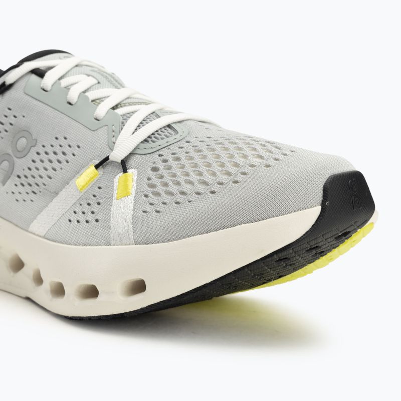 Scarpe da corsa On Cloudsurfer 2 ghiacciaio/avorio da uomo 7