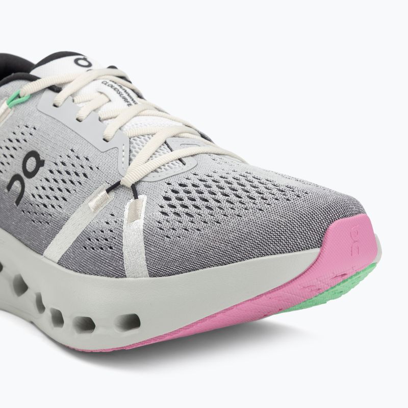 Scarpe da corsa On Cloudsurfer 2 bianco/inerale da uomo 7