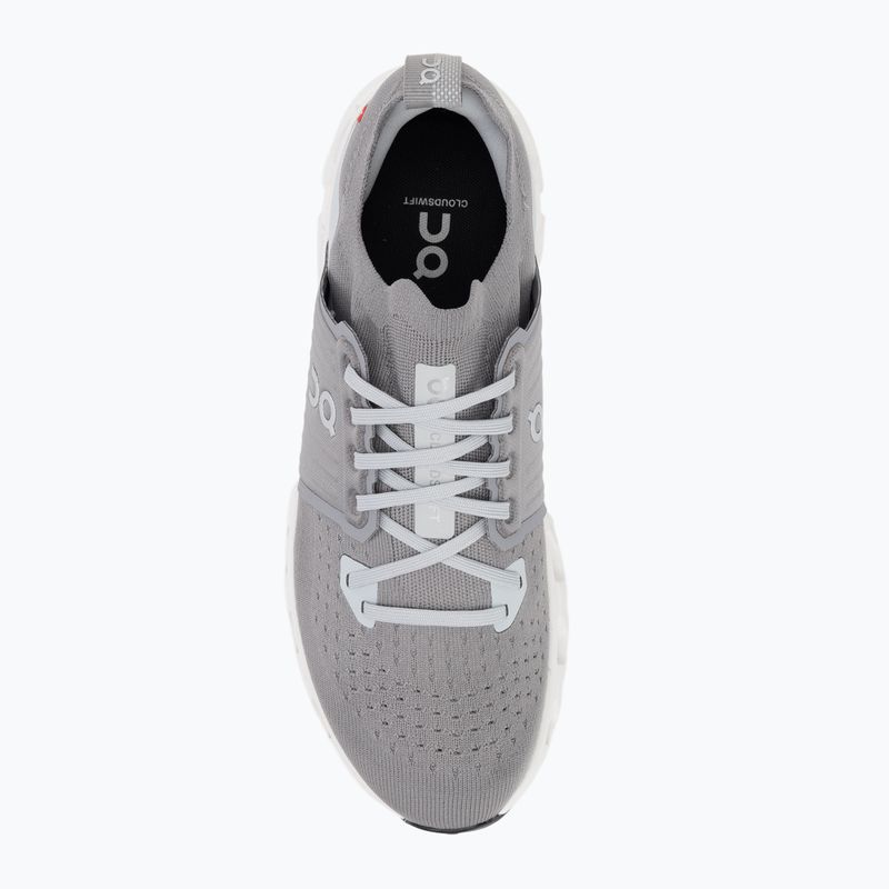 Scarpe da corsa da uomo On Running Cloudswift 4 lega/ghiaccio 5