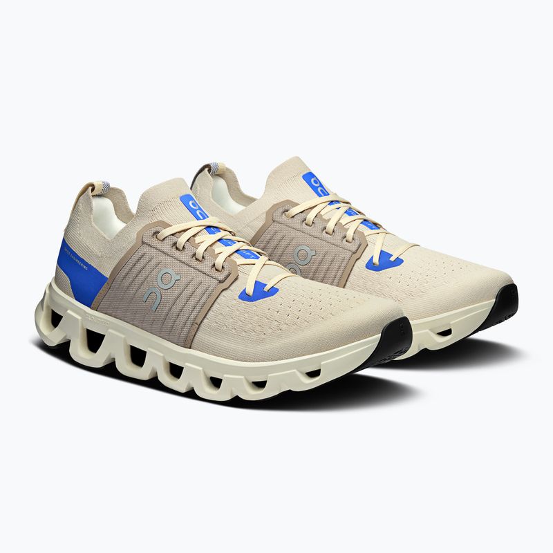 Scarpe da corsa da uomo On Cloudswift 4 crema/cobalto 10