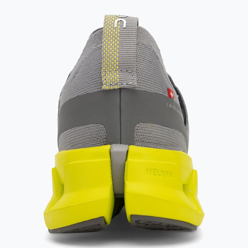 Scarpe da corsa da uomo On Running Cloudswift 4 alloy/lime 6