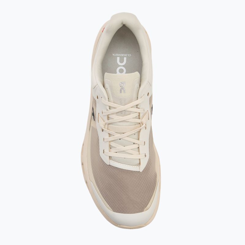 Scarpe da corsa On Cloudvista 2 crema/deserto da uomo 5
