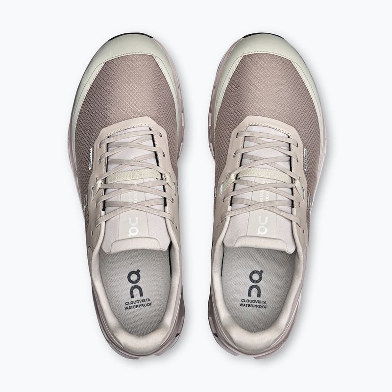 Scarpe da corsa On Cloudvista 2 Waterproof fog/cinder da uomo 6