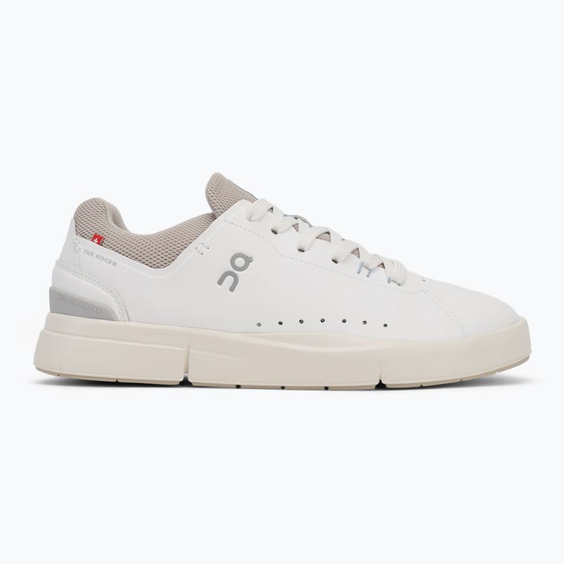Scarpe da uomo On Running The Roger Advantage bianco/sabbia 2