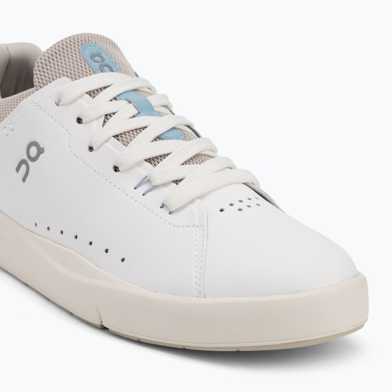 Scarpe da uomo On Running The Roger Advantage bianco/sabbia 7
