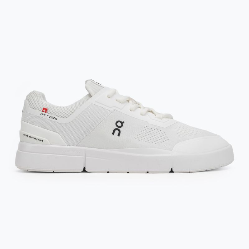 Uomo On Running The Roger Spin bianco l scarpe nere 2