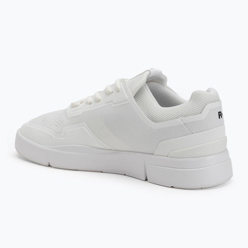 Uomo On Running The Roger Spin bianco l scarpe nere 3