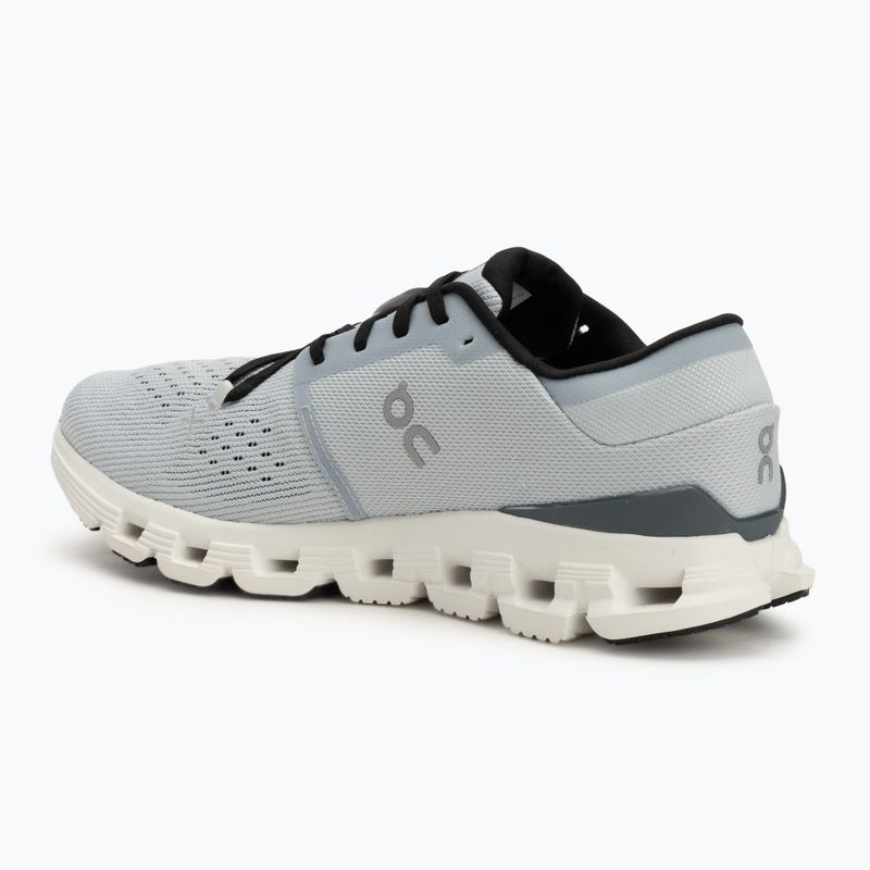 Scarpe da corsa On Cloud X 4 glacier/stone da uomo 3