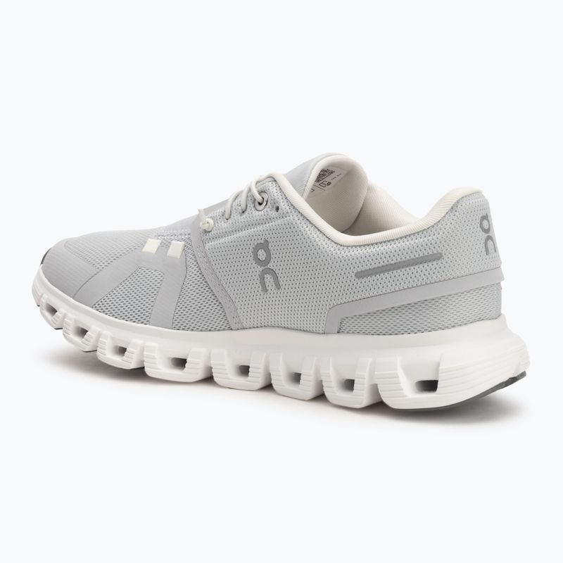 Scarpe On Cloud 6 ghiacciaio/bianco da donna 3
