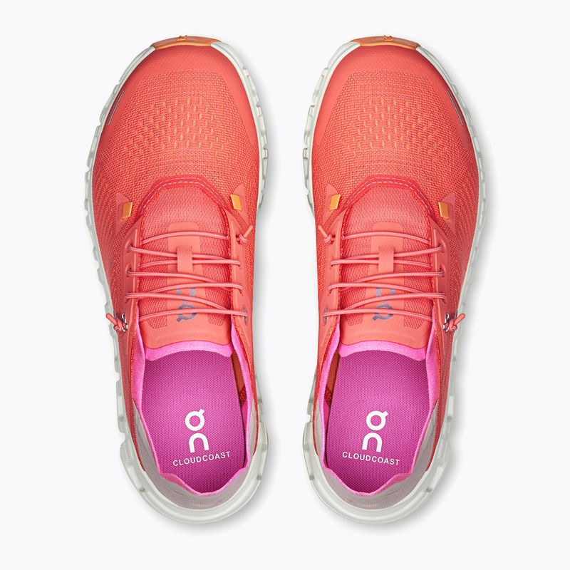 Scarpe On Running Cloud 6 Coast donna salmone/perla 2