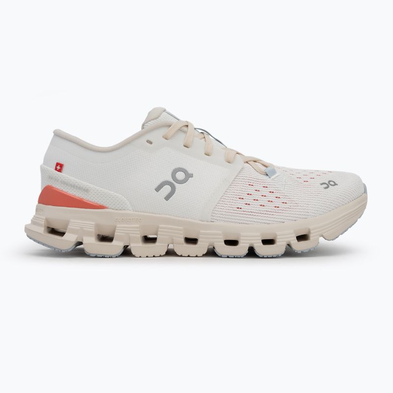 Scarpe da corsa da donna On Running Cloud X 4 avorio/salmone 2