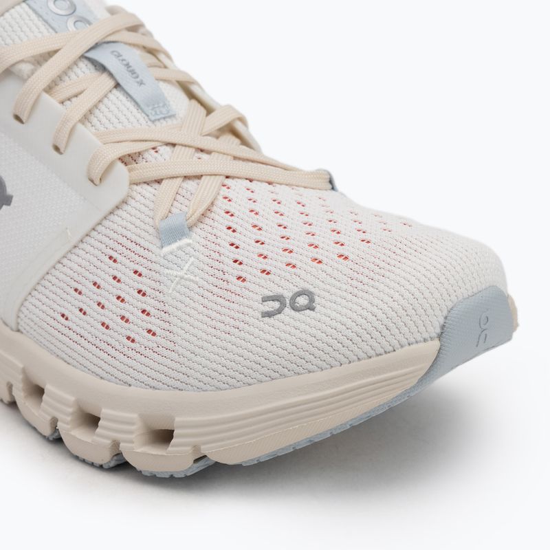 Scarpe da corsa da donna On Running Cloud X 4 avorio/salmone 7