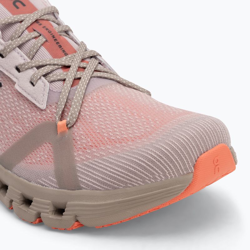 Scarpe da allenamento da donna On Running Cloud X 4 AD malva/salmone 7