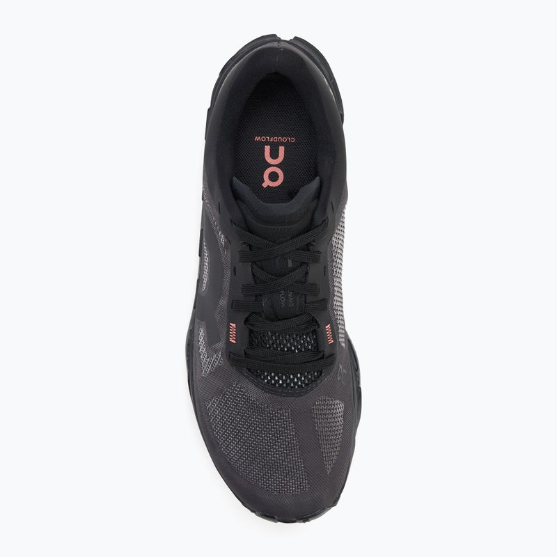 Scarpe da corsa On Cloudflow 5 nero/nero per donna 5