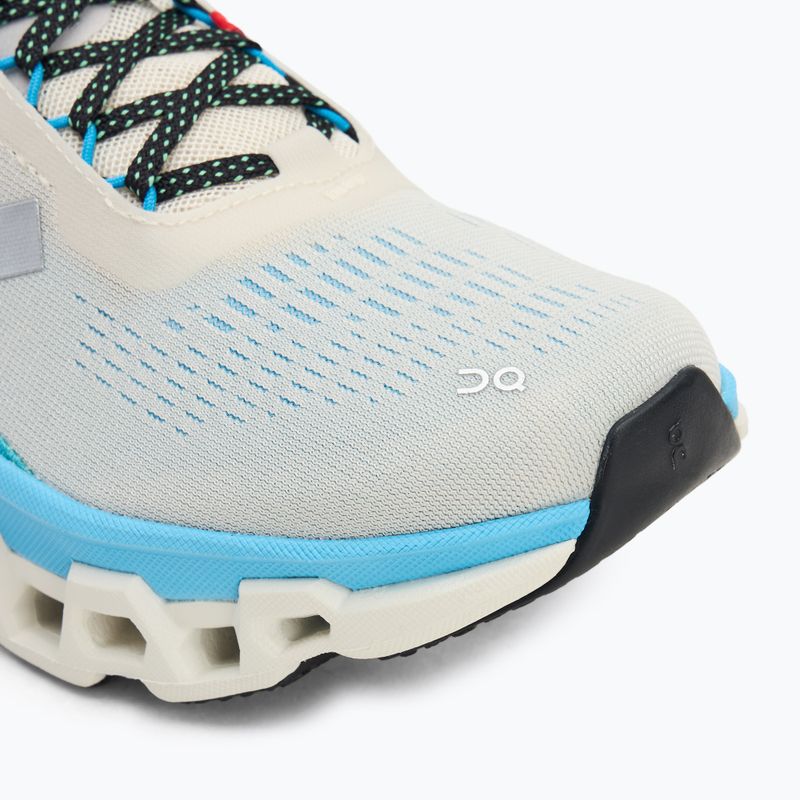 Scarpe da corsa On Cloudmonster 2 crema/orizzonte da donna 7