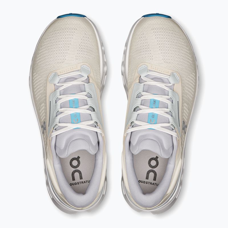 Scarpe da corsa On Running Cloudstratus 3 crema/articolato da donna 2