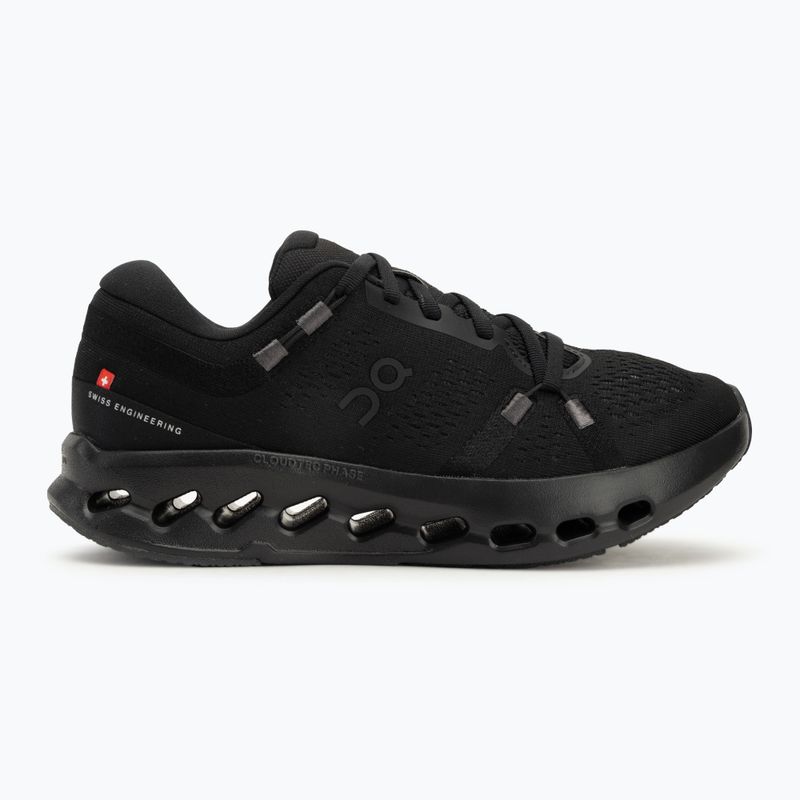 Scarpe da corsa On Cloudsurfer 2 nero/nero da donna 2