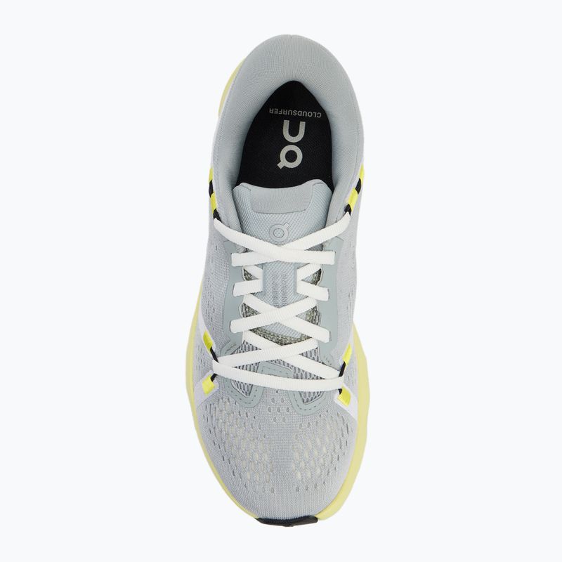 Scarpe da corsa On Cloudsurfer 2 glacier/limelight da donna 5