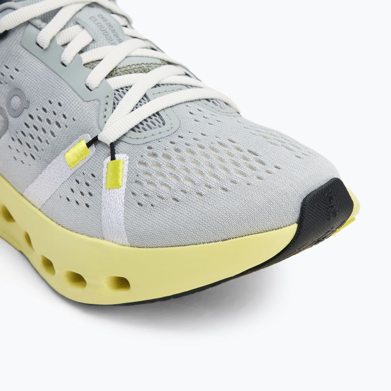 Scarpe da corsa On Cloudsurfer 2 glacier/limelight da donna 7