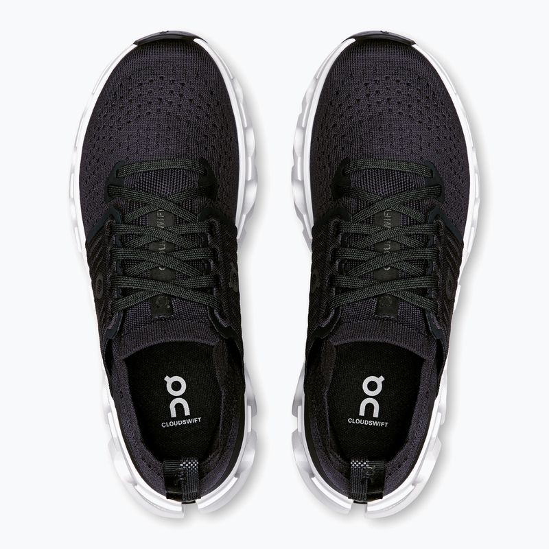 Scarpe da corsa da donna On Cloudswift 4 nero/bianco 9