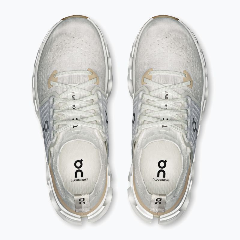 Scarpe da corsa da donna On Running Cloudswift 4 bianco/crema 2