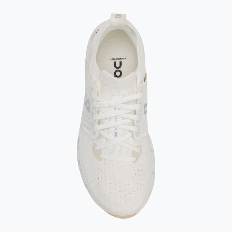 Scarpe da corsa da donna On Running Cloudswift 4 bianco/crema 5