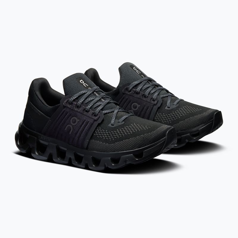 Scarpe da corsa On Running Cloudswift 4 AD donna nero/roccia 3