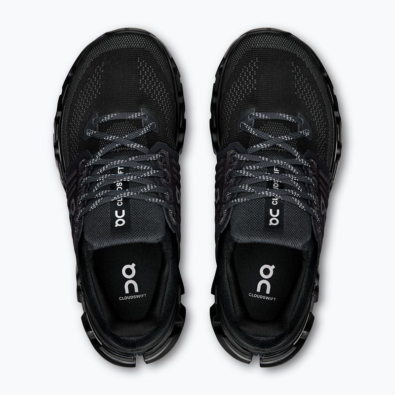 Scarpe da corsa On Running Cloudswift 4 AD donna nero/roccia 4
